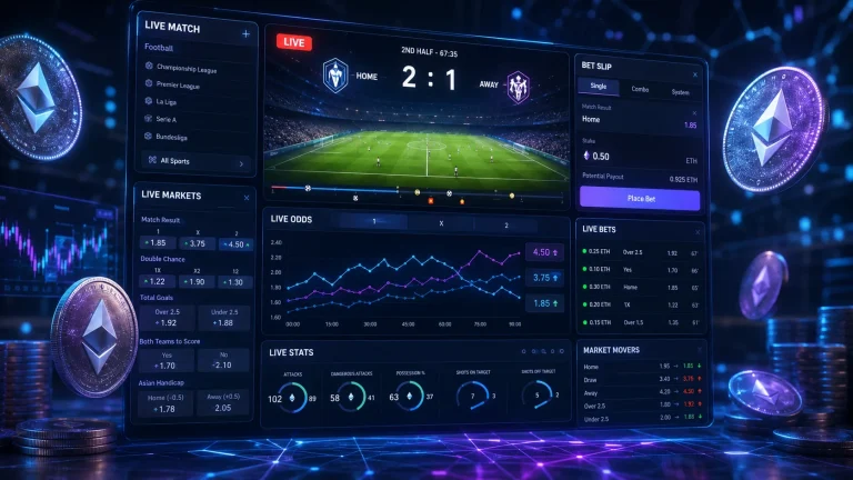 Apuestas en Vivo con Ethereum: Guía para Apostar en Directo