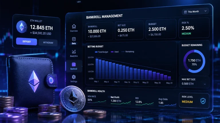 Bankroll Apuestas Ethereum: Guía para Administrar tu Presupuesto