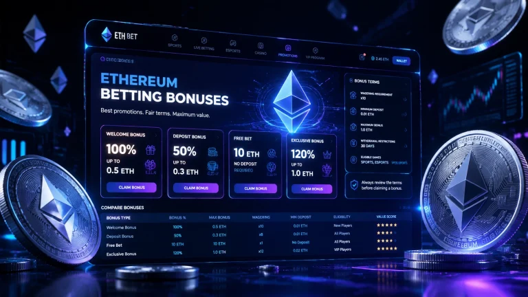 Bonos Apuestas Ethereum: Guía para Elegir la Mejor Promoción